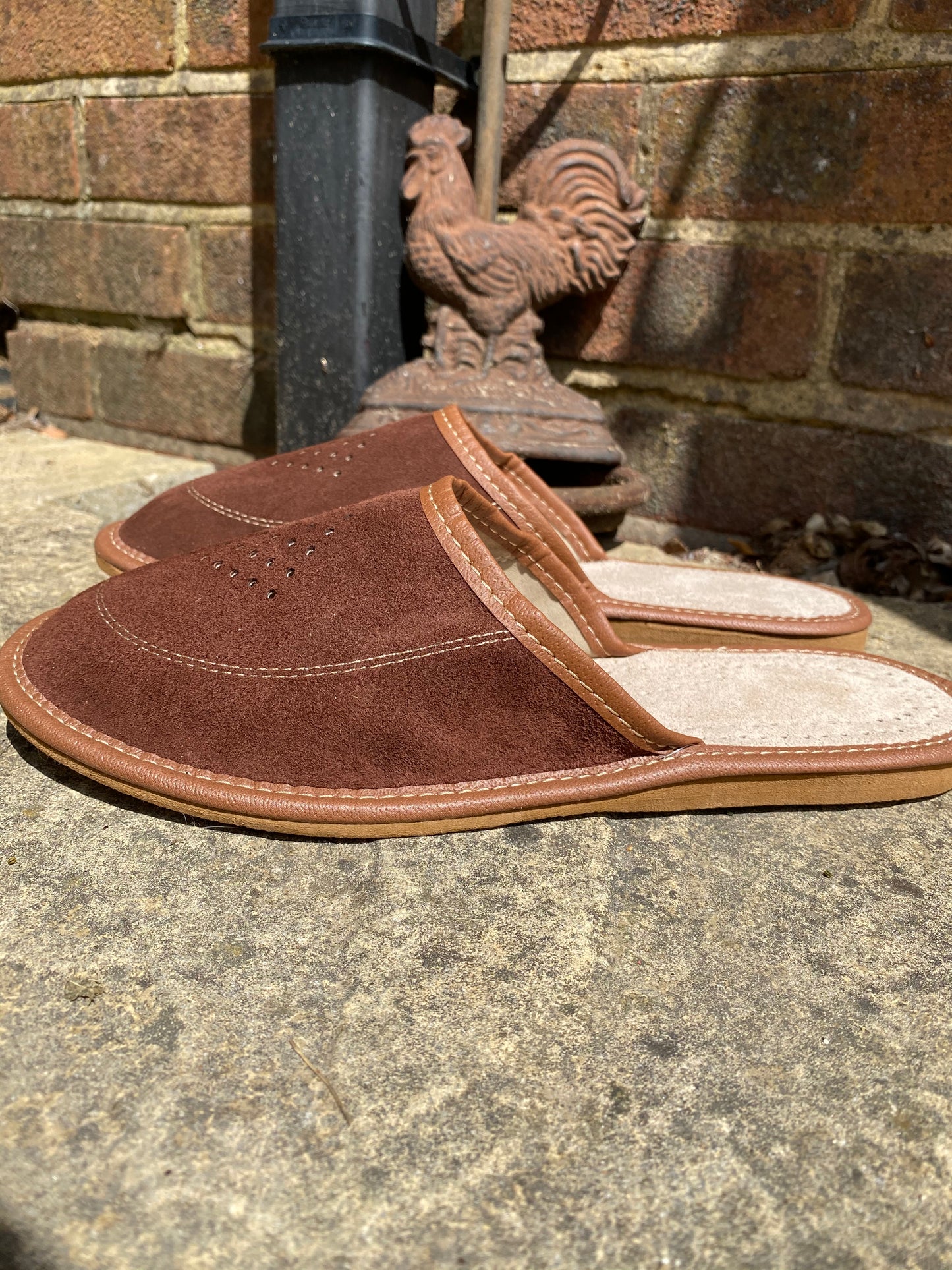 Men’s Traditional Leather Slippers
